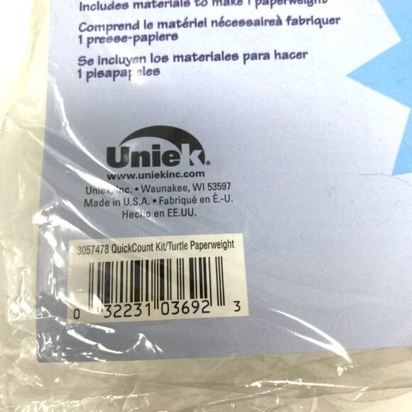 Uniek Craft-It Turtle Paperweight Needlecraft Gift Adults Kids - Picture 4 of 5